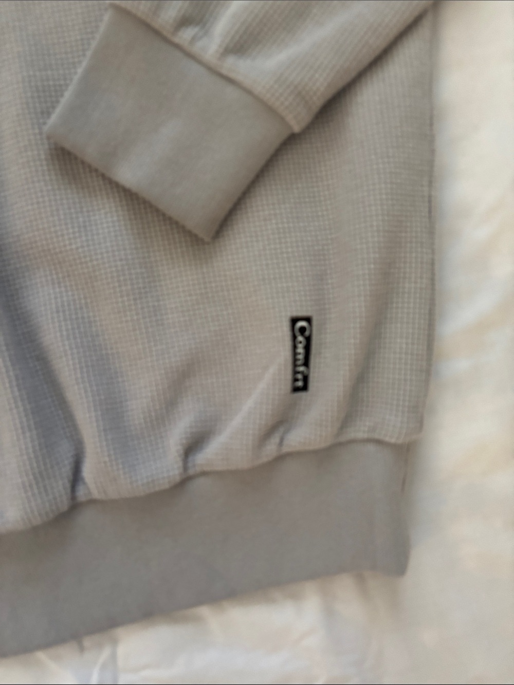 COMFRT - Waffle -Two-Piece Oversized Sweatshirt & Wide-Leg Sweatpants Set!!! - Picture 3 of 10